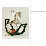 Rocking Horse, Doll, and Picture Blocks. England and Germany, 19th century by Unknown