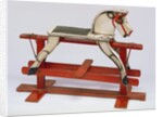Wooden rocking horse. England, mid-20th century by Unknown