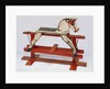 Wooden rocking horse. England, mid-20th century by Unknown