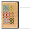 Page from Floral Designs for Textiles by Anonymous
