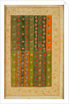 Folio 30 from a set of 95 from a Book of Floral Designs for Textiles. India, late 18th century by Anonymous