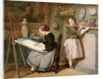 Interior of a Studio by Isidore Patrois