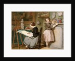 Interior of a Studio by Isidore Patrois
