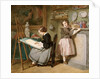 Interior of a Studio by Isidore Patrois