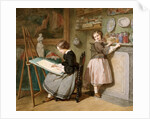 Interior of a Studio by Isidore Patrois