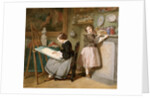 Interior of a Studio by Isidore Patrois