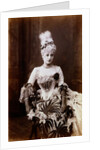 Kate Vaughan as Lady Teazle in The School for Scandal. England, late 19th century by Anonymous