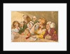 Tragedy Spectators by Thomas Rowlandson