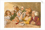 Tragedy Spectators by Thomas Rowlandson