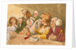 Tragedy Spectators by Thomas Rowlandson