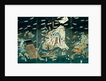 The Dreams of Kusunoki's Warriors in the Battle of Shijo-nawate by Utagawa Kuniyoshi