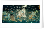 The Dreams of Kusunoki's Warriors in the Battle of Shijo-nawate by Utagawa Kuniyoshi