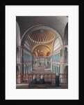 The interior of the Mosque of Aya Sofya by Anonymous Greek artist