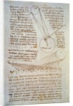 Page from Forster Codex by Leonardo da Vinci