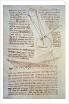 Page from Forster Codex by Leonardo da Vinci