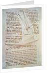 Page from Forster Codex by Leonardo da Vinci