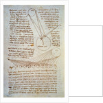 Page from Forster Codex by Leonardo da Vinci