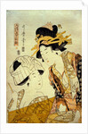 Washing Clothes by Kitagawa Utamaro II