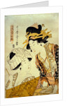 Washing Clothes by Kitagawa Utamaro II