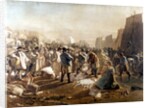 The fish market on the beach by Joshua Cristall