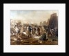 The fish market on the beach by Joshua Cristall