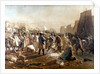 The fish market on the beach by Joshua Cristall