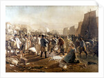 The fish market on the beach by Joshua Cristall