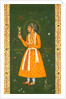 Portrait of Prince Khurran, later Shahbuddin Mohammed Shah Jahan, Mughal Emperor of India, holding a turban ornament or jewel by Abu'l Hasan
