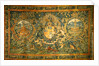 Tapestry showing the Arms of The Earl of Leicester by Unknown