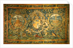 Tapestry showing the Arms of The Earl of Leicester by Unknown