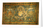 Tapestry showing the Arms of The Earl of Leicester by Unknown
