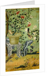Wallpaper from a Brewery House in Watford. China, mid-18th century by Unknown