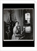 Princess Margaret by piano by Cecil Beaton