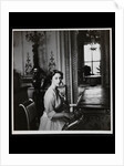 Princess Margaret by piano by Cecil Beaton