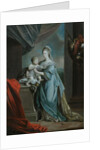 Princess Augusta Charlotte with her infant son by Angelica Kauffman