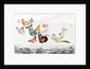 The Fairy Queen takes an airy drive in a light carriage by Richard Doyle