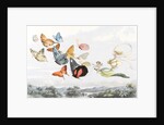 The Fairy Queen takes an airy drive in a light carriage by Richard Doyle