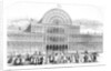 View of the grand entrance to The Great Exhibition of 1851 by Anonymous