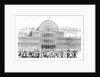 View of the grand entrance to The Great Exhibition of 1851 by Anonymous