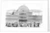 View of the grand entrance to The Great Exhibition of 1851 by Anonymous
