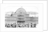View of the grand entrance to The Great Exhibition of 1851 by Anonymous