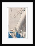 Snow on the Sumida River in Winter by Hiroshige