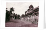 Arcade on the inner side of the wall surrounding the Great Pagoda by Captain Linnaeus Tripe