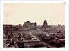 View of the line of Gopurams from the top of the Raya Gopuram by Captain Linnaeus Tripe