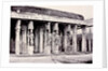 Part of the Front of the Sashanarayana Mundapum by Captain Linnaeus Tripe