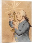 A Connoisseur Examining a Cooper by James Gillray