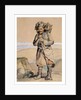Bhotiya villager from Spituk carrying a basket of wood by R. Clint