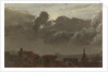 Cityscape with gathering clouds by Benjamin West