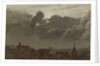 Cityscape with gathering clouds by Benjamin West