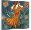 Anemone tile by Walter Crane